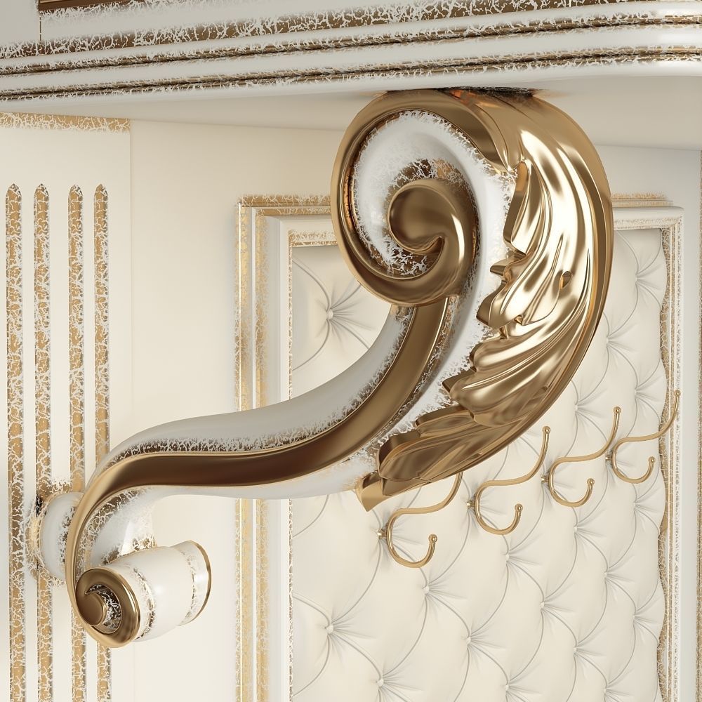 hallway furniture CNC 3D model_12