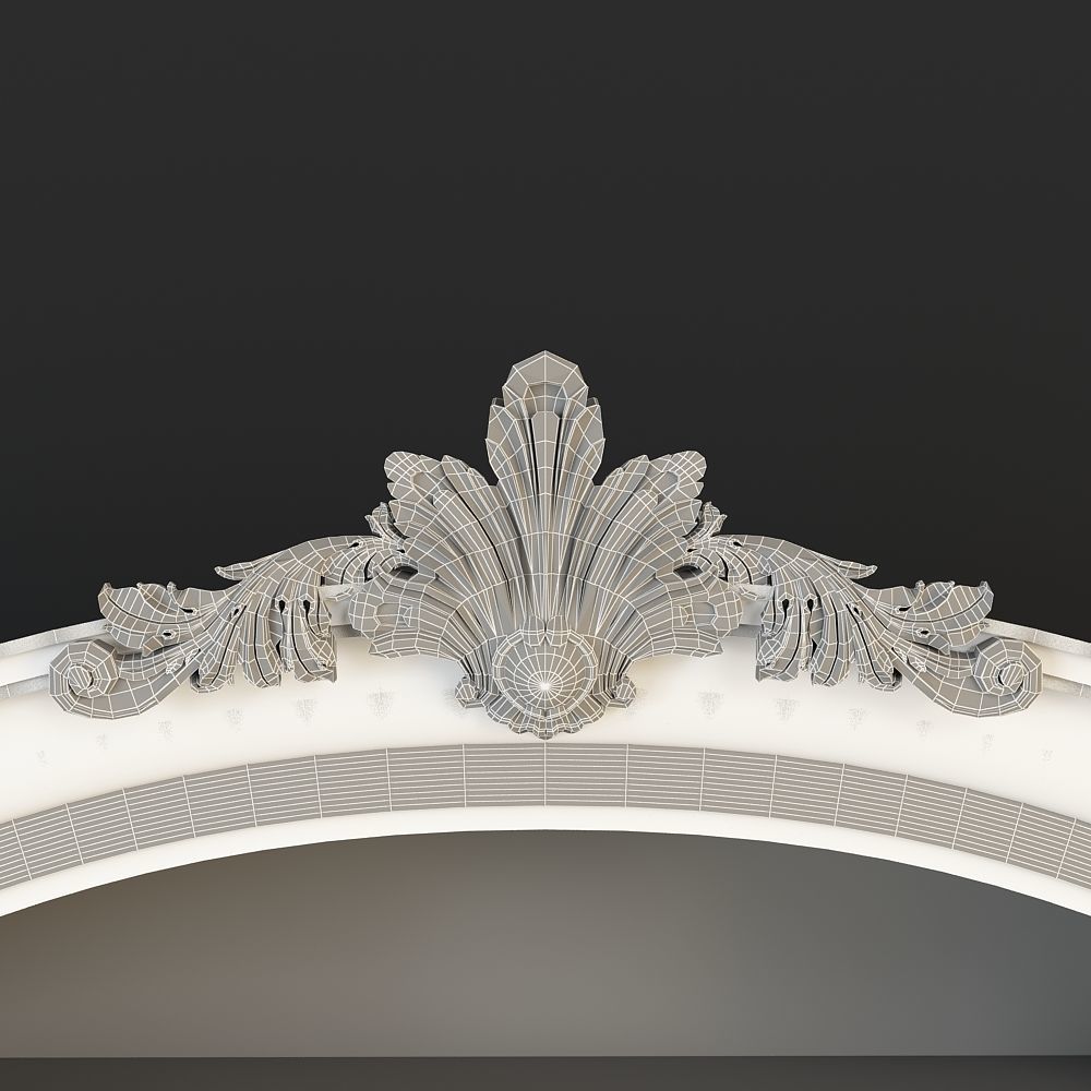 hallway furniture CNC 3D model_7