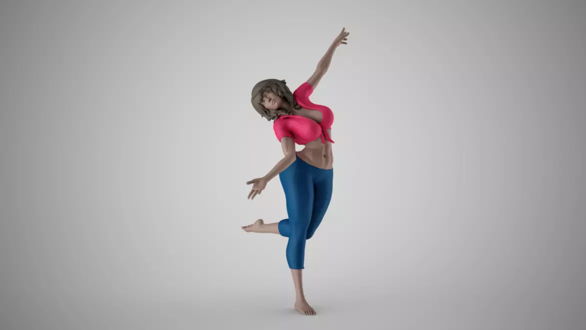 Passion for Dance 3D print model