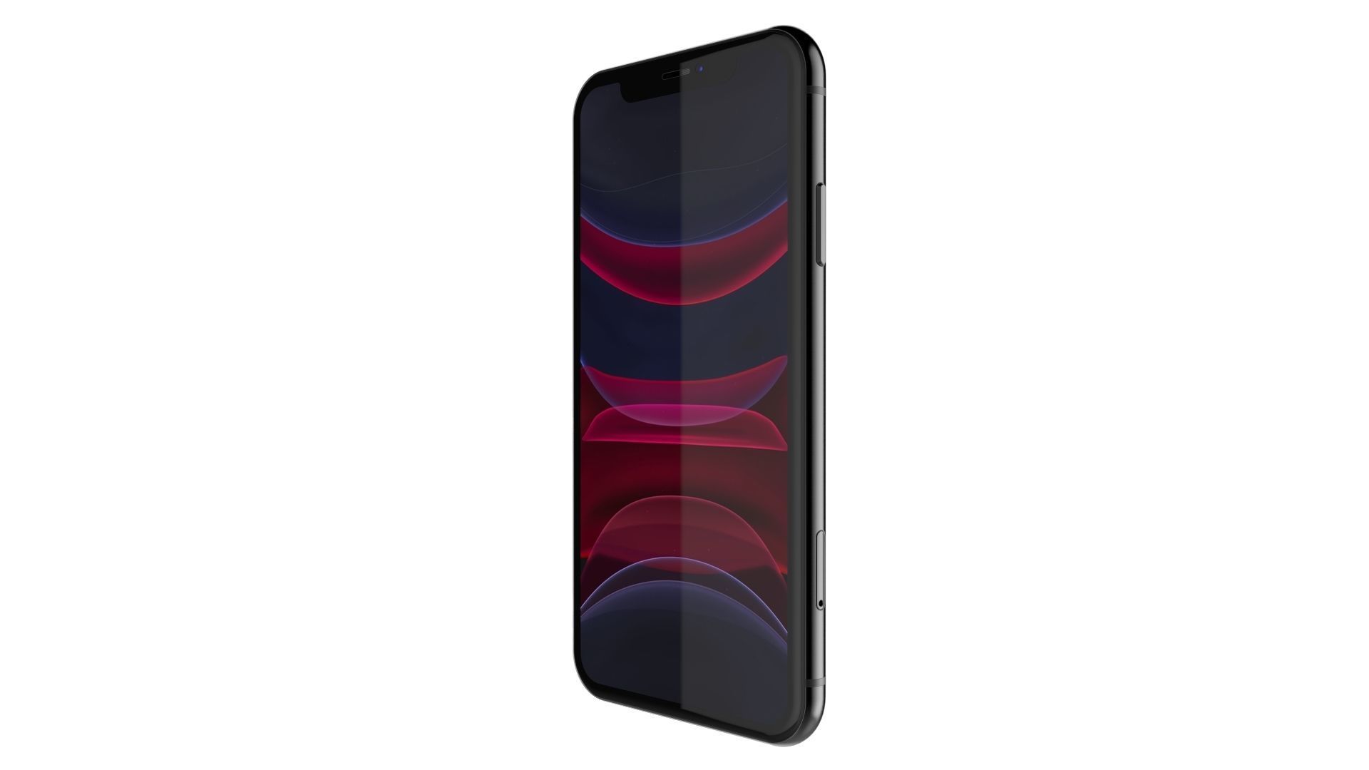 Apple iPhone 11 Black 3D model_8
