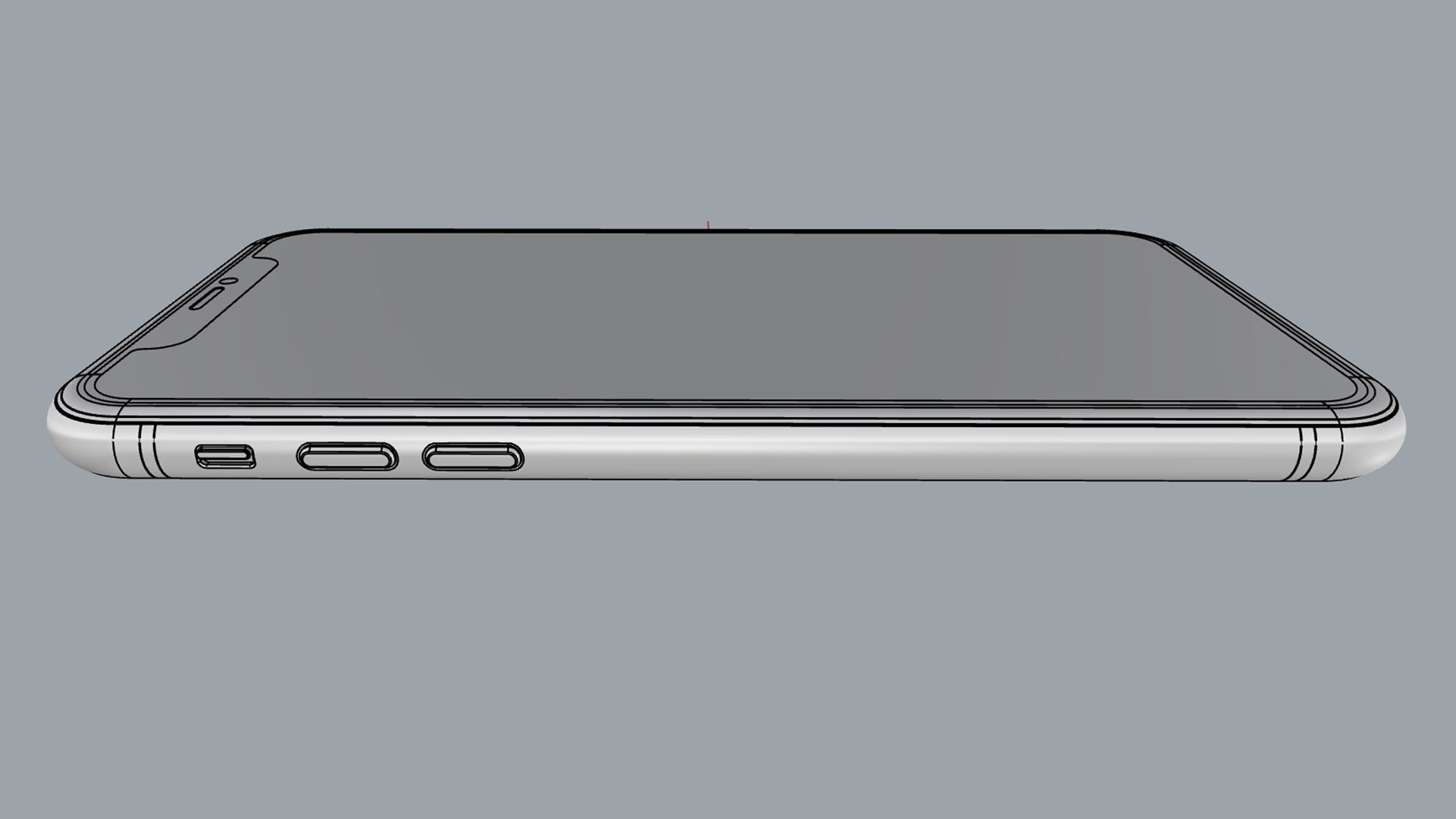 Apple iPhone 11 Black 3D model_19