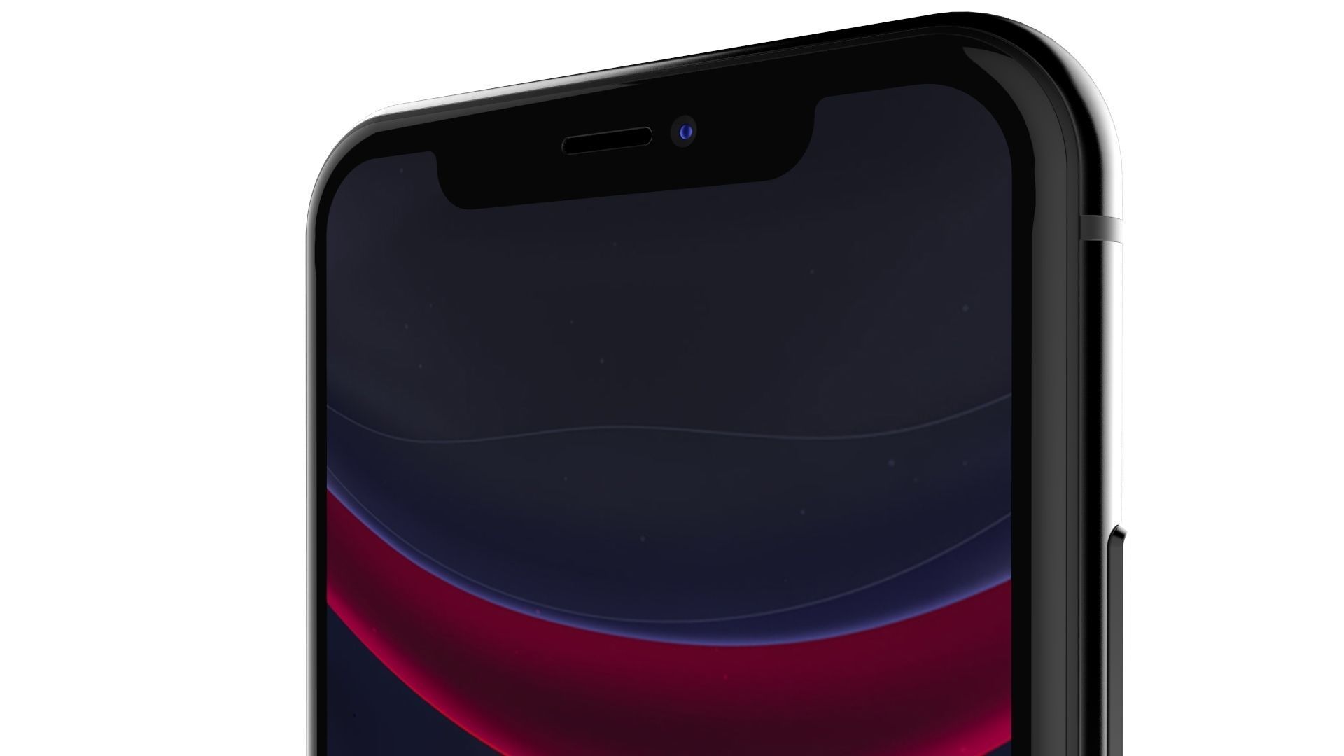 Apple iPhone 11 Black 3D model_9