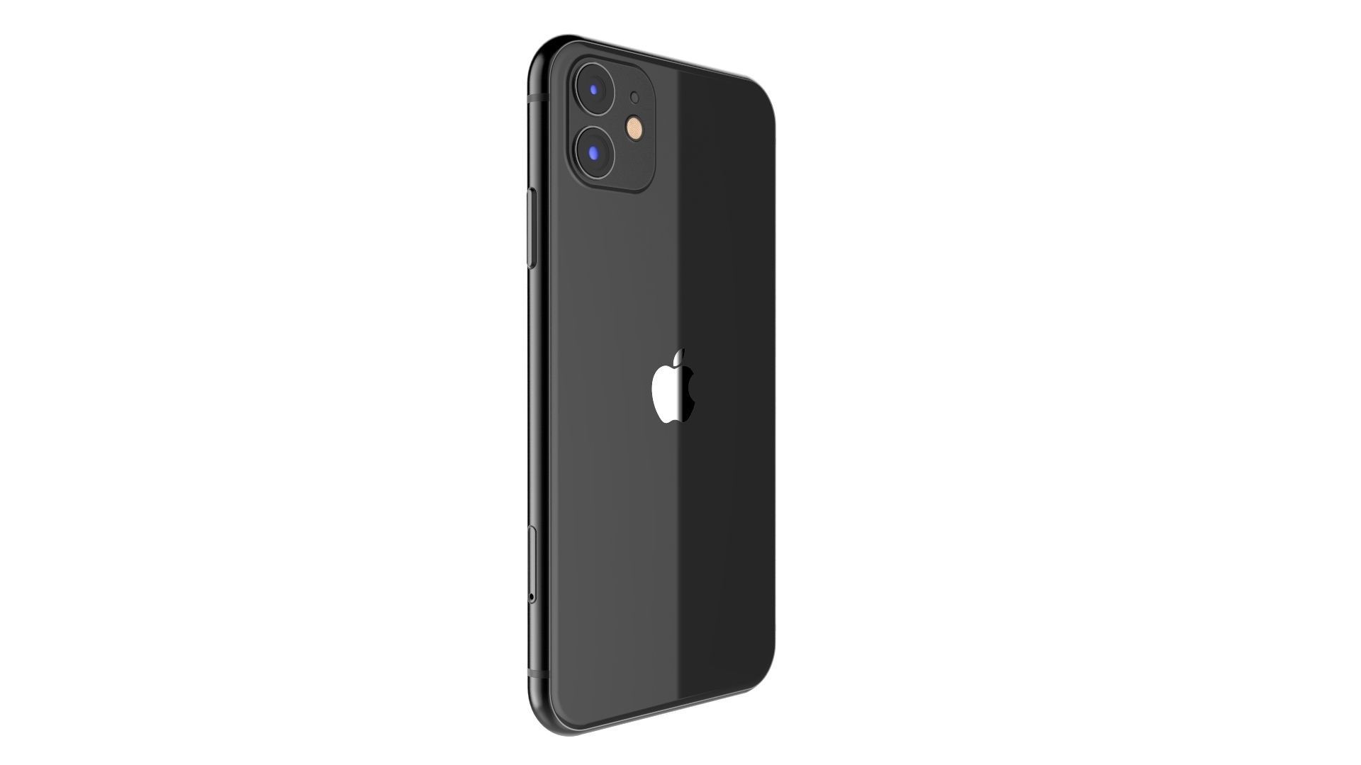 Apple iPhone 11 Black 3D model_6