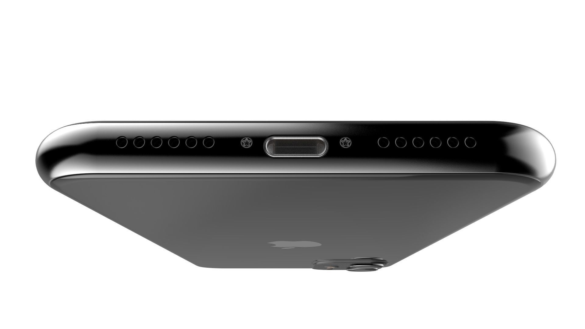 Apple iPhone 11 Black 3D model_15