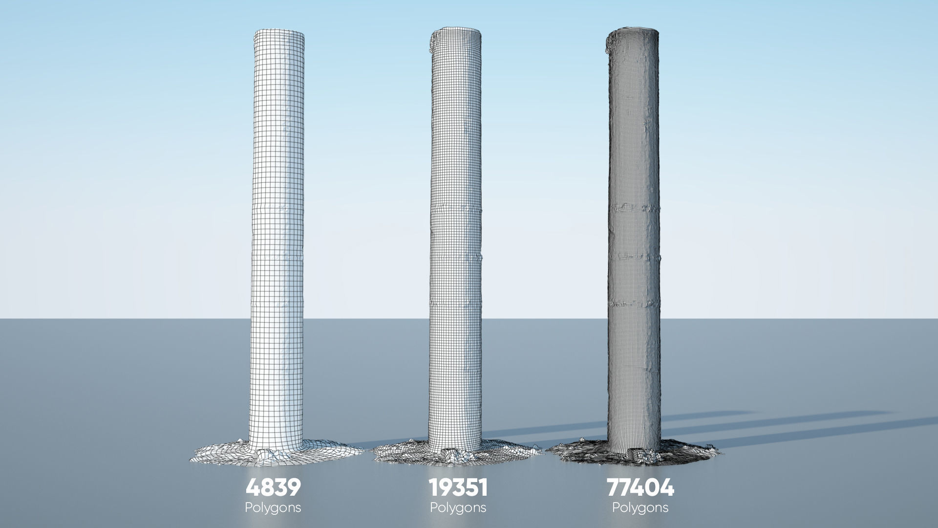Utility Pole 3D model_2