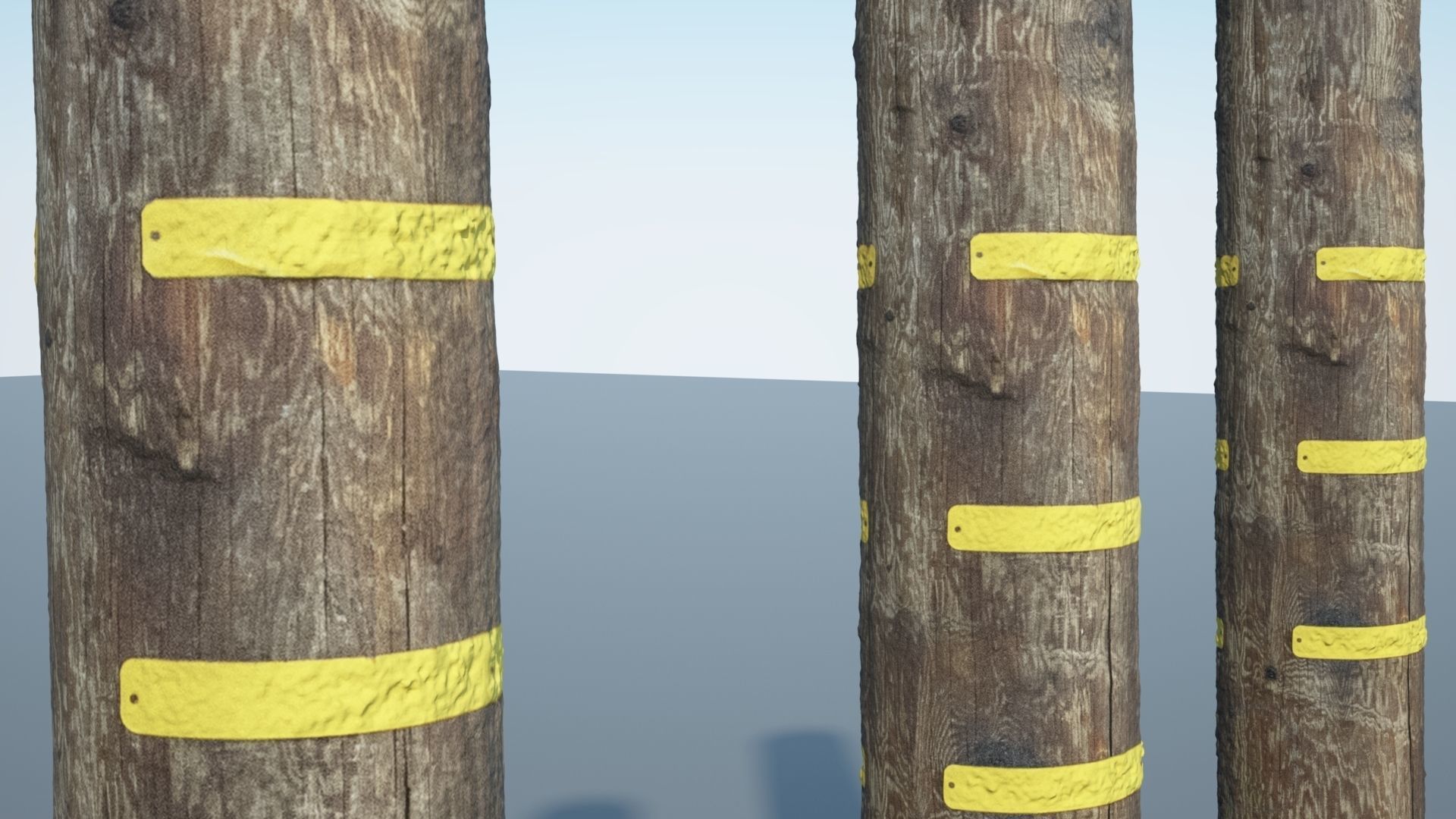 Utility Pole 3D model_3