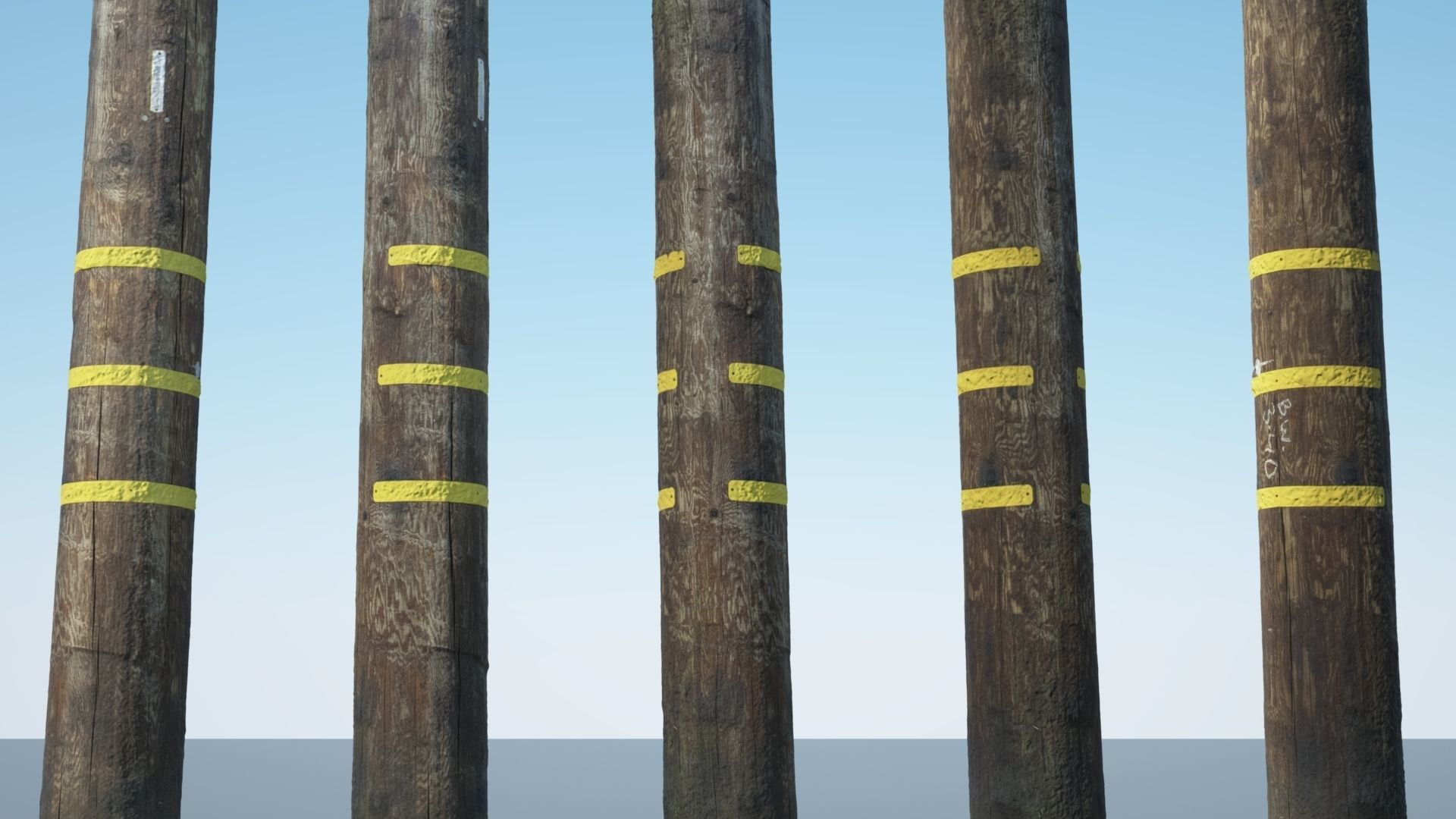 Utility Pole 3D model_1