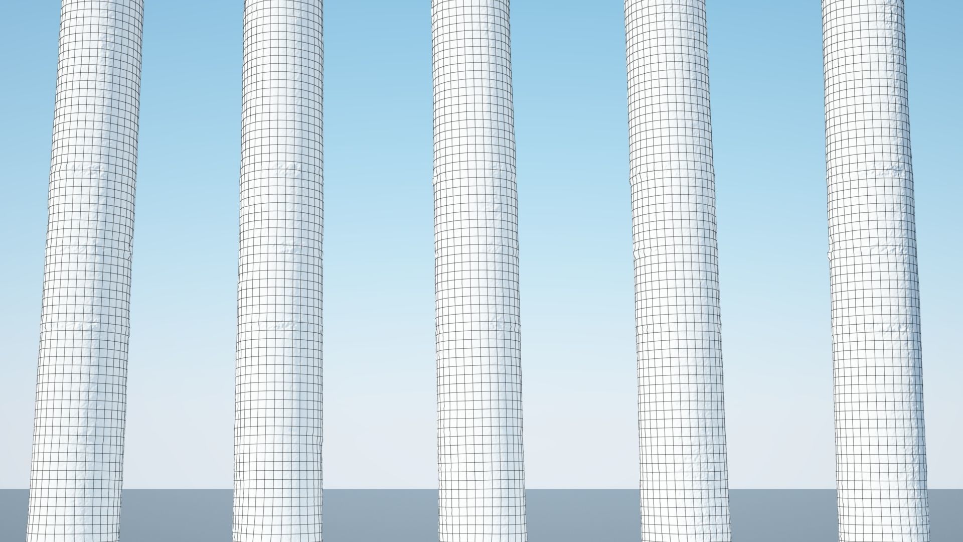 Utility Pole 3D model_5