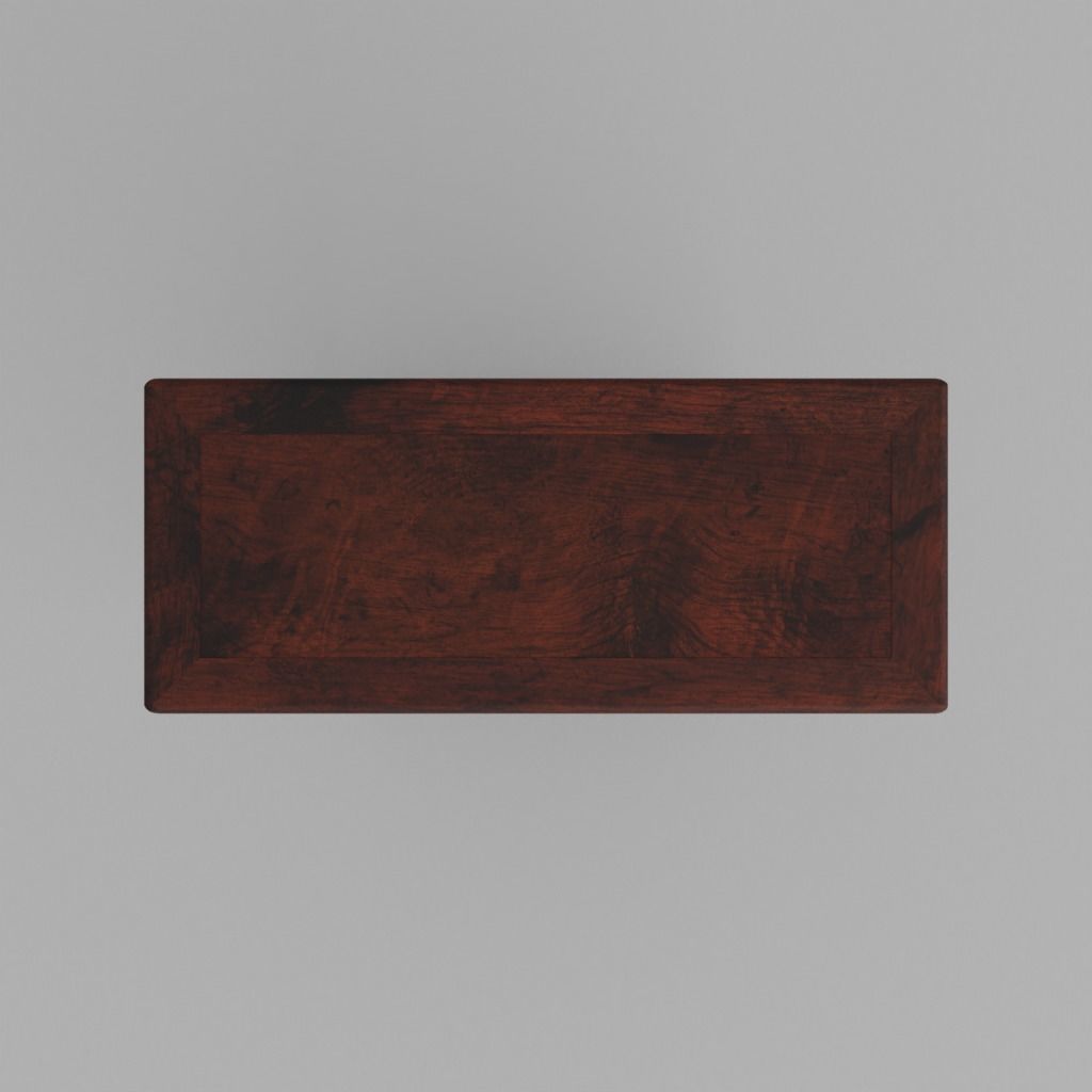 Chinese Book Shelf with PBR textures - reconstrutable 3D model_13