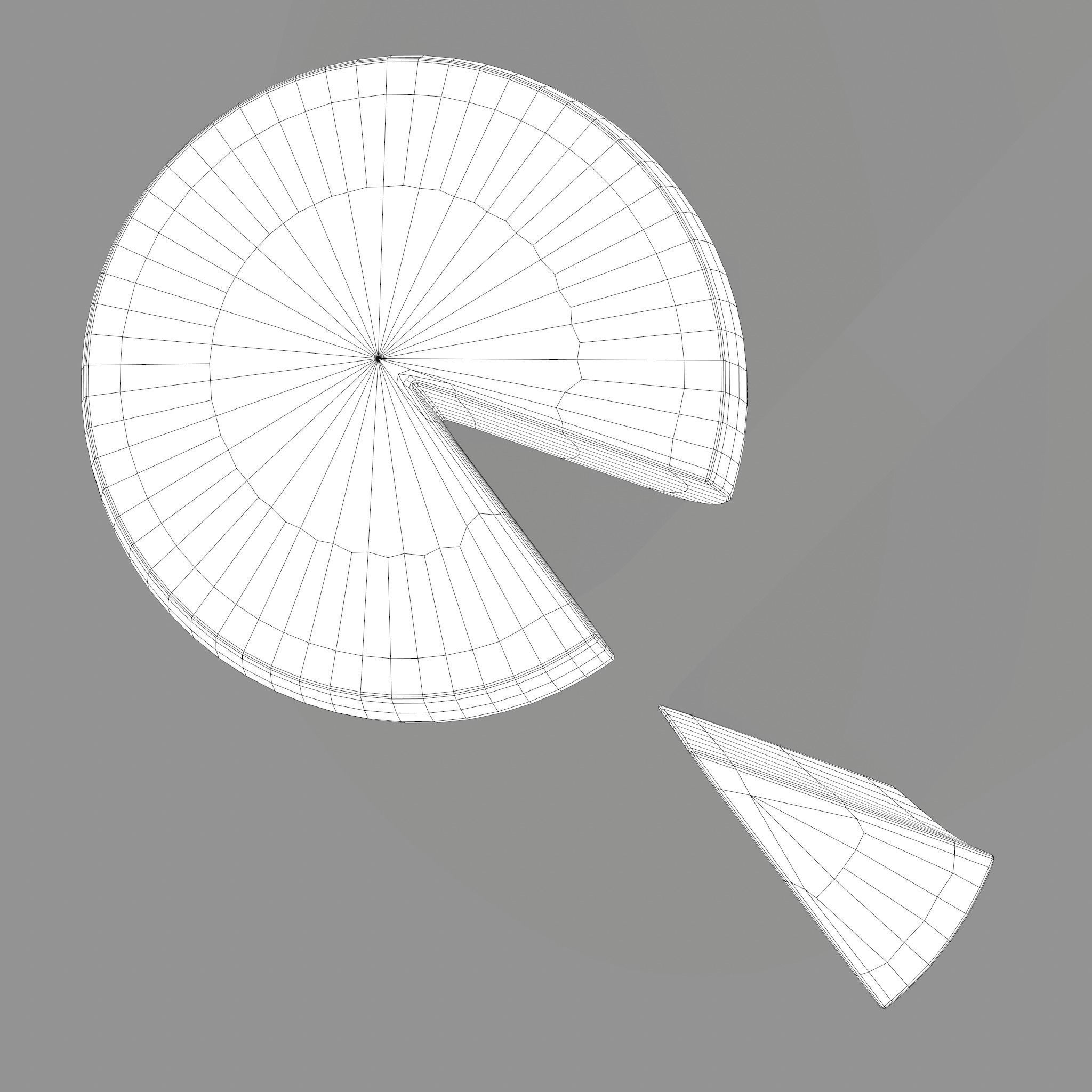 Parmesan Cheese Wheel 3D model_30