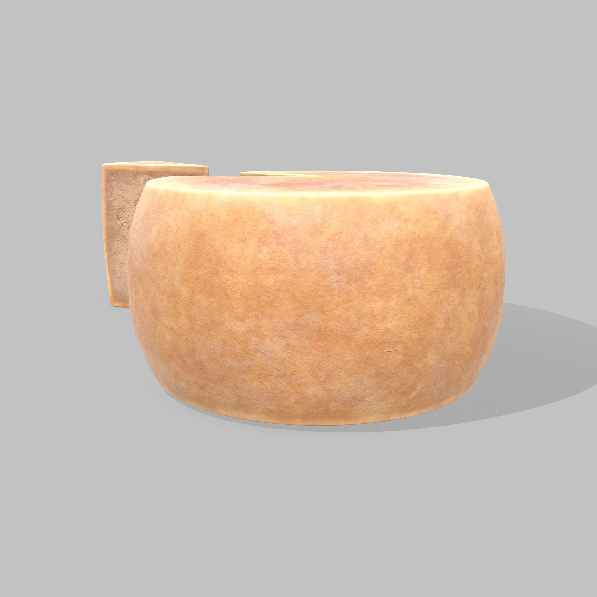Parmesan Cheese Wheel 3D model_20