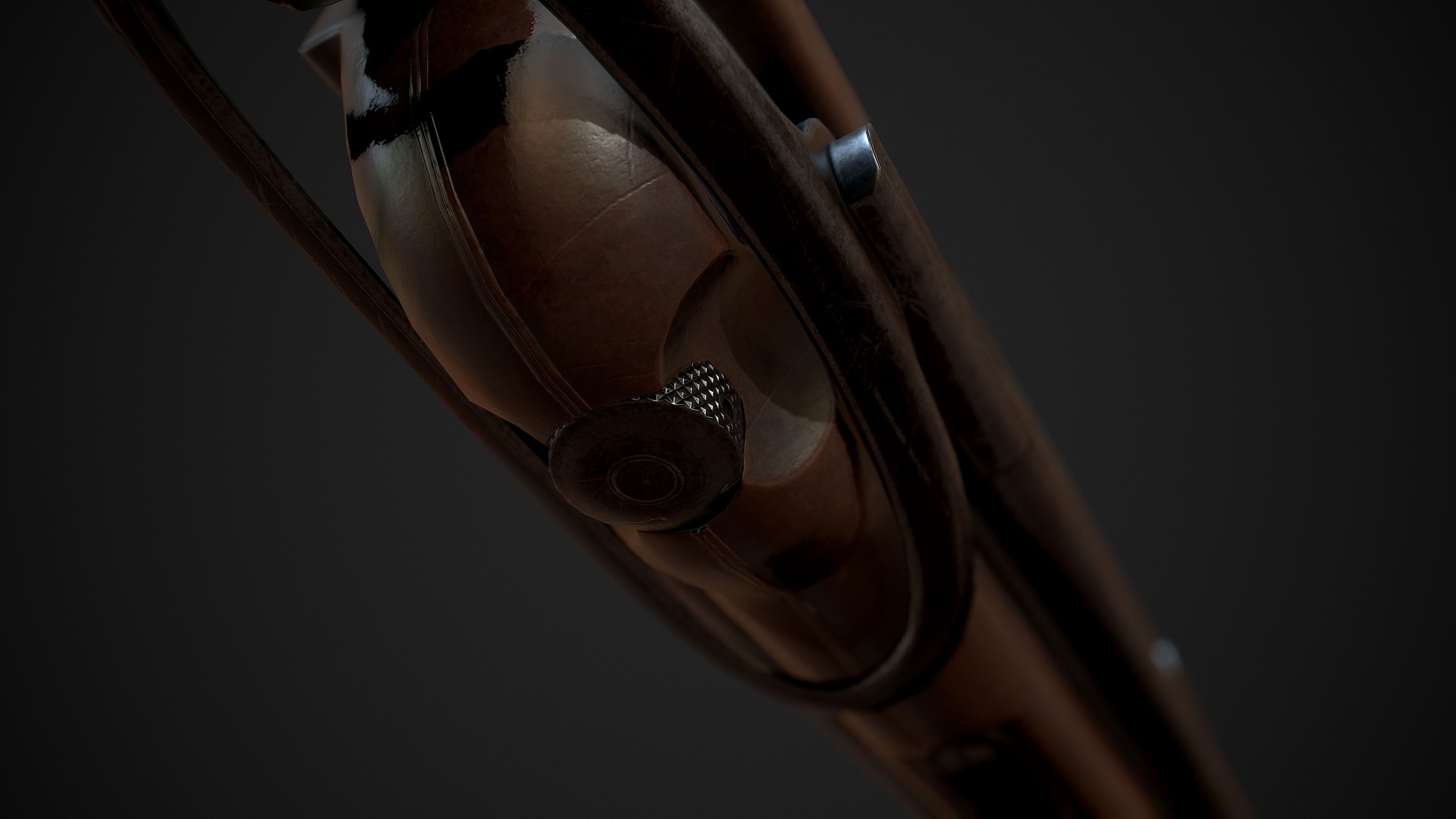 MP 40  Low-poly 3D model_16