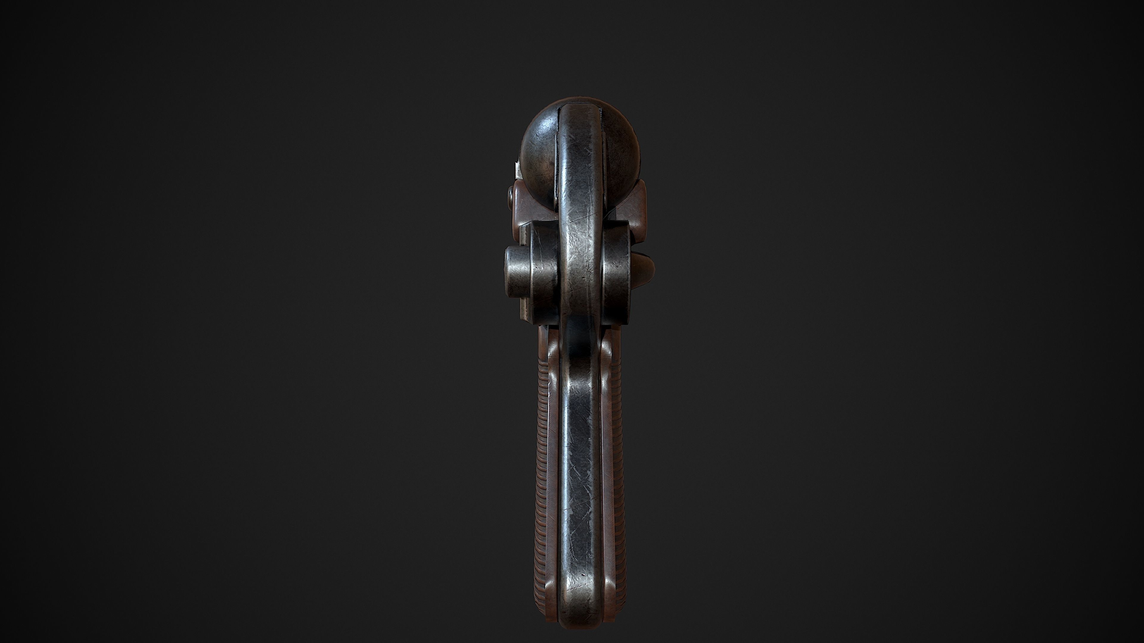 MP 40  Low-poly 3D model_6