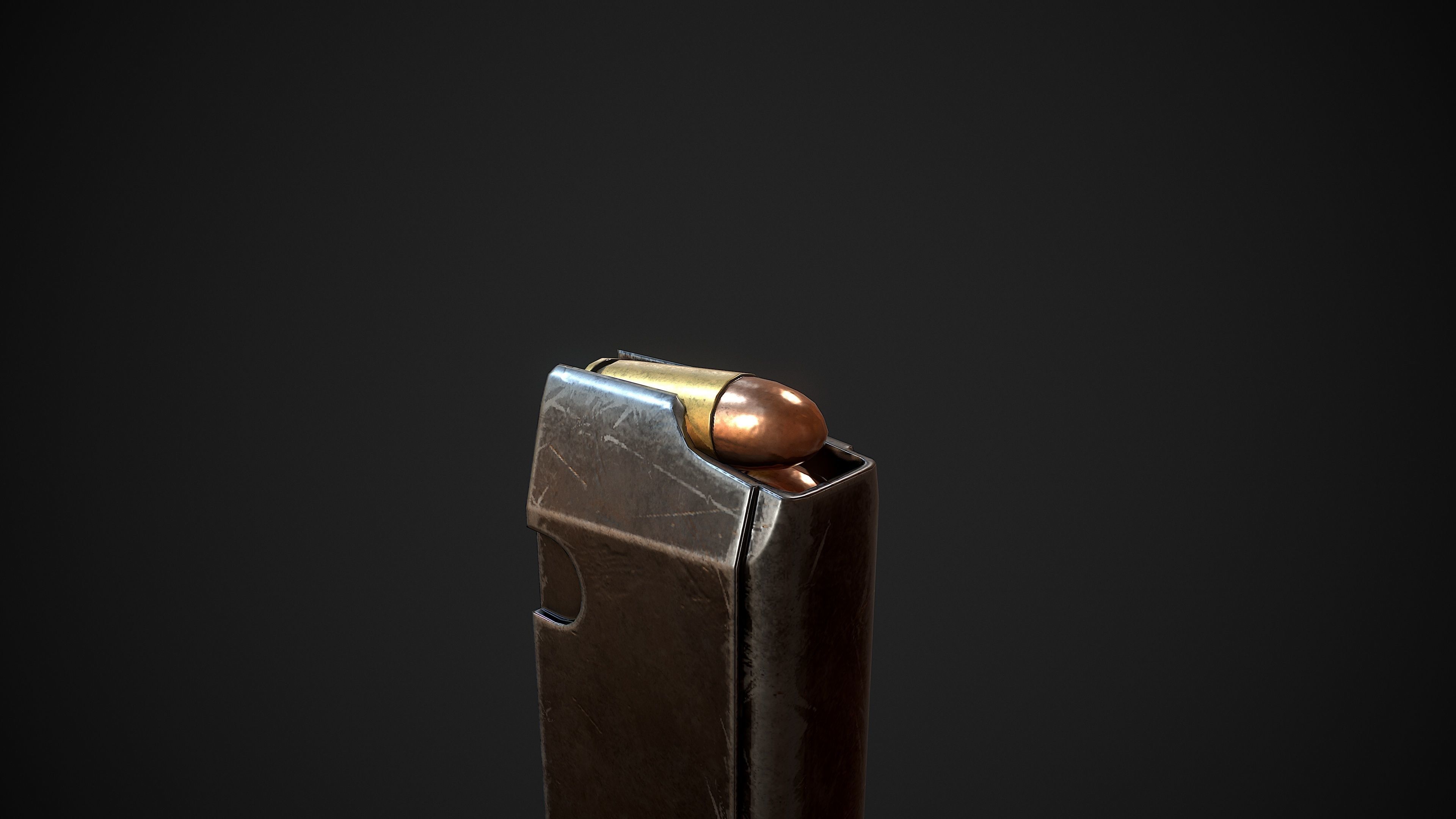 MP 40  Low-poly 3D model_37