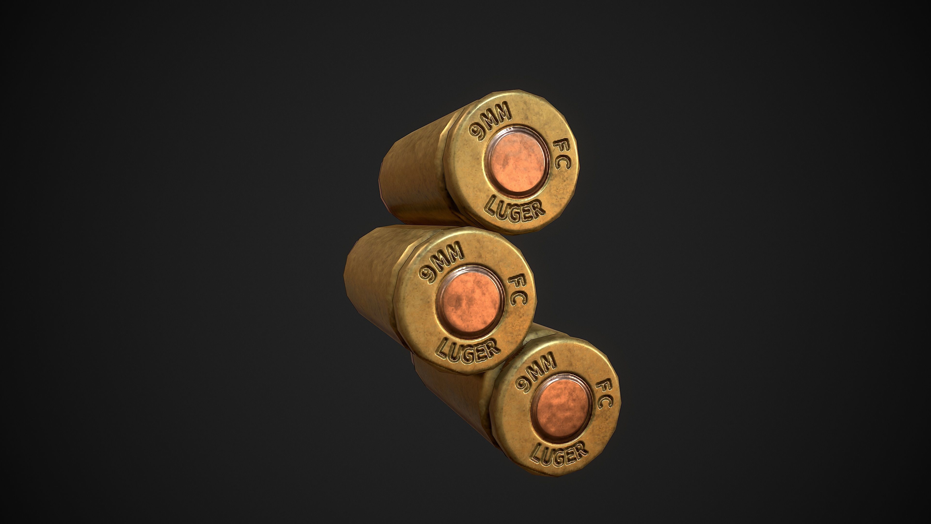 MP 40  Low-poly 3D model_39