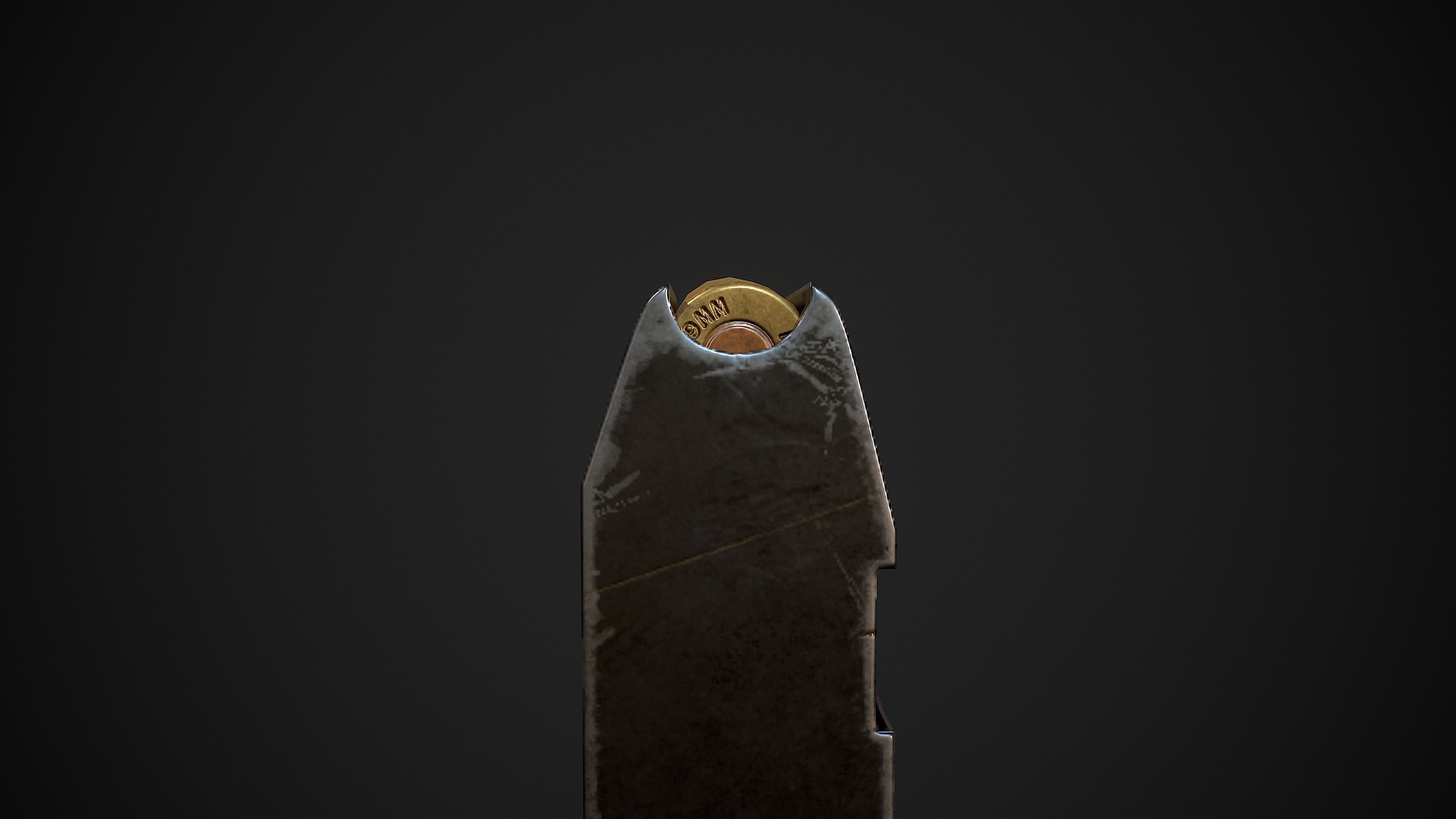 MP 40  Low-poly 3D model_38