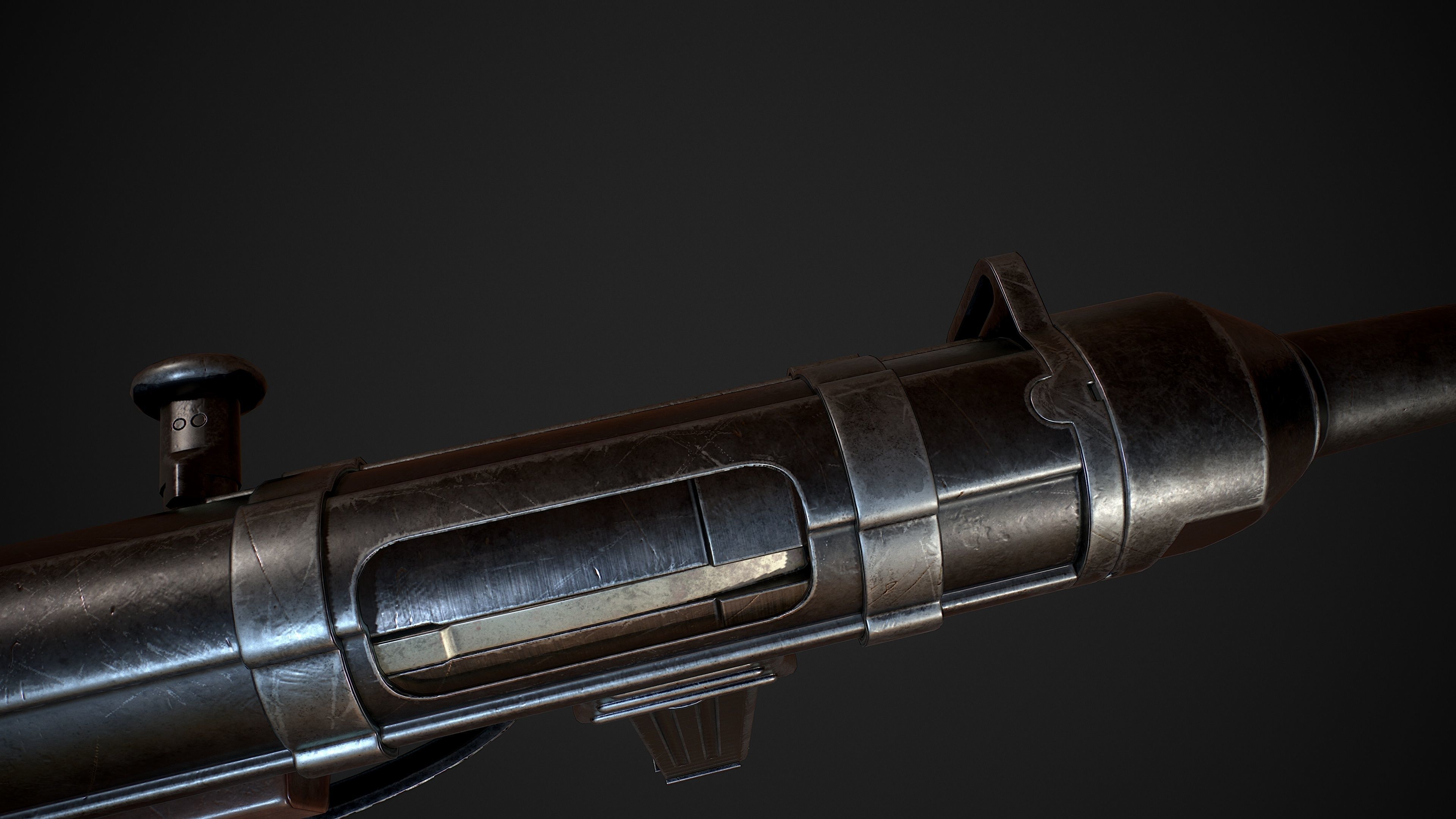 MP 40  Low-poly 3D model_30