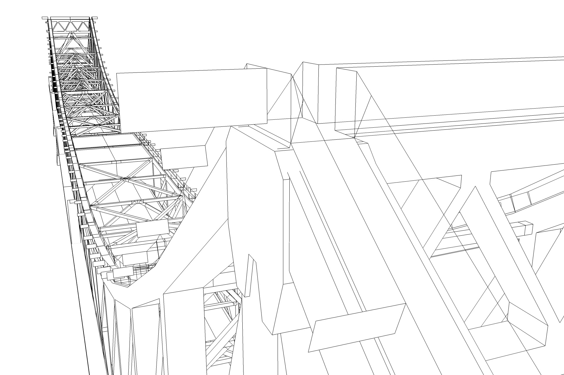 Story Bridge Low-poly 3D model_10