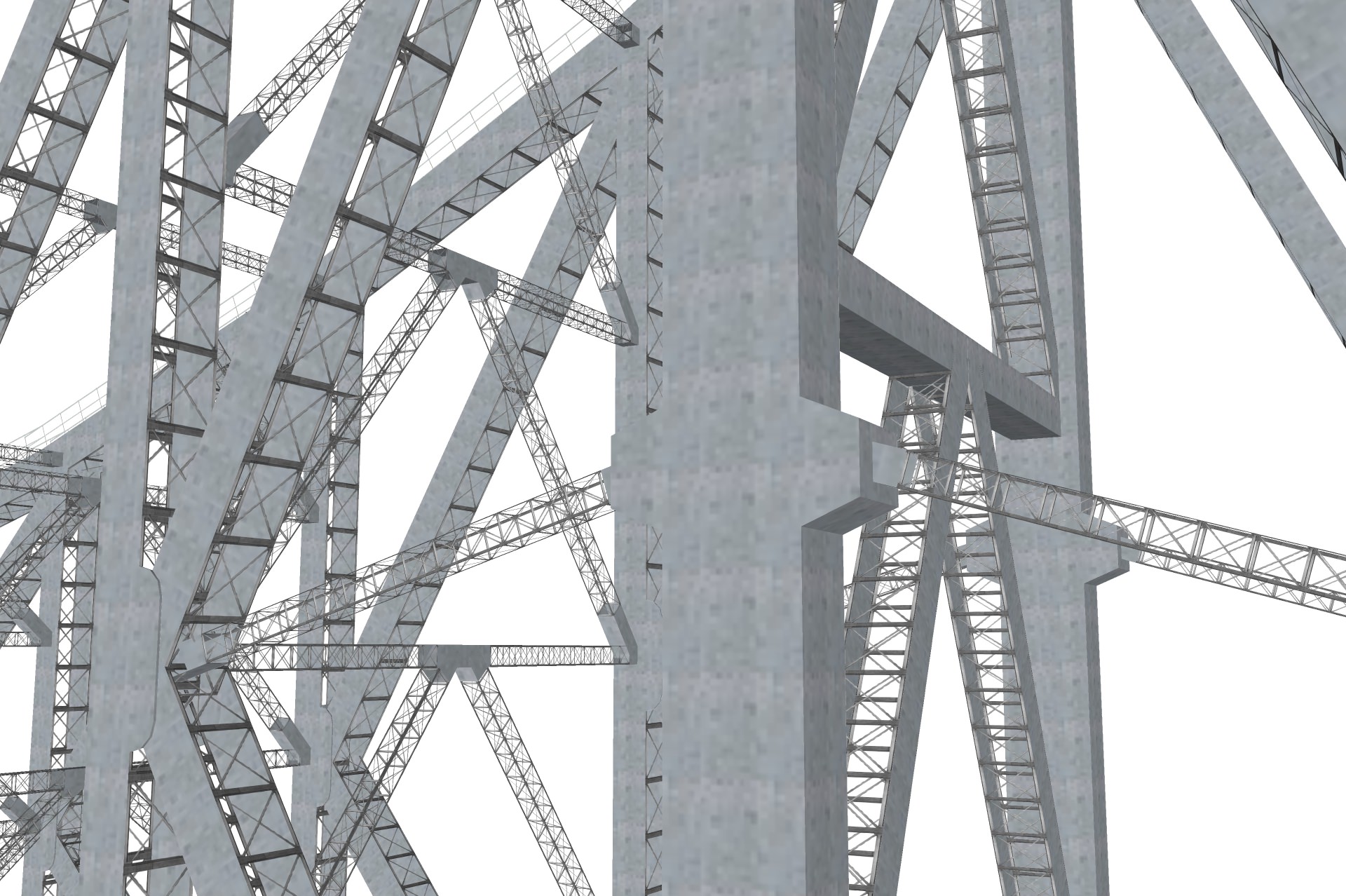 Story Bridge Low-poly 3D model_11