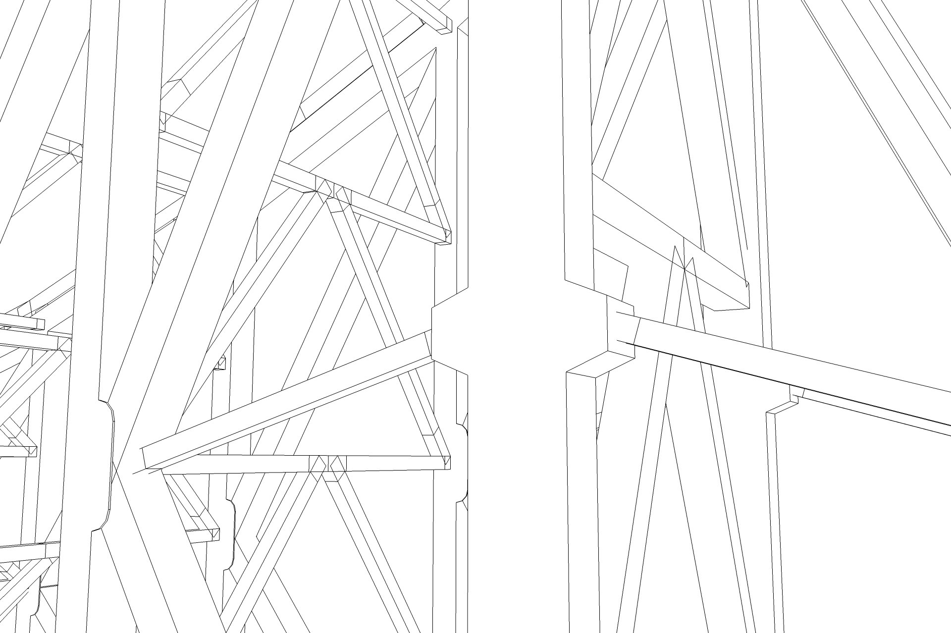 Story Bridge Low-poly 3D model_12