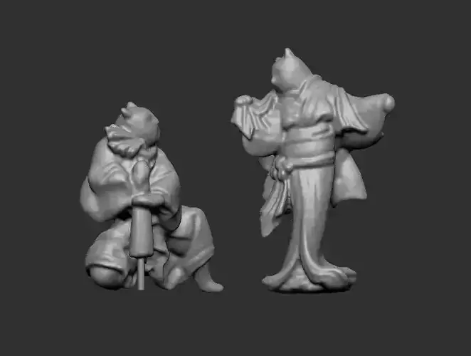 The UKIYOE Cheating Cat