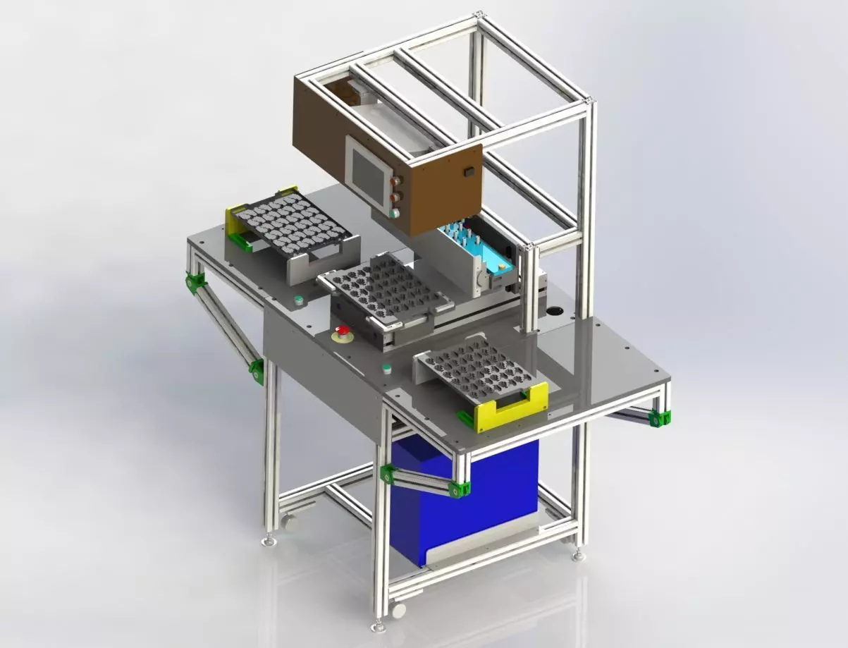 Bar Code Scanning Device 3D model_0