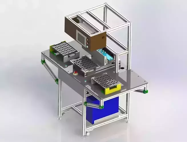 Bar Code Scanning Device 3D model