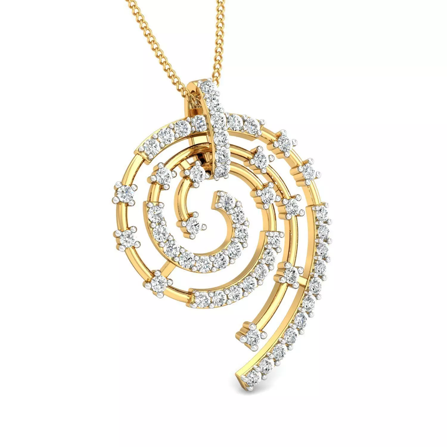 Women pendant-earrings set 3dm stl render detail 3D print model_0