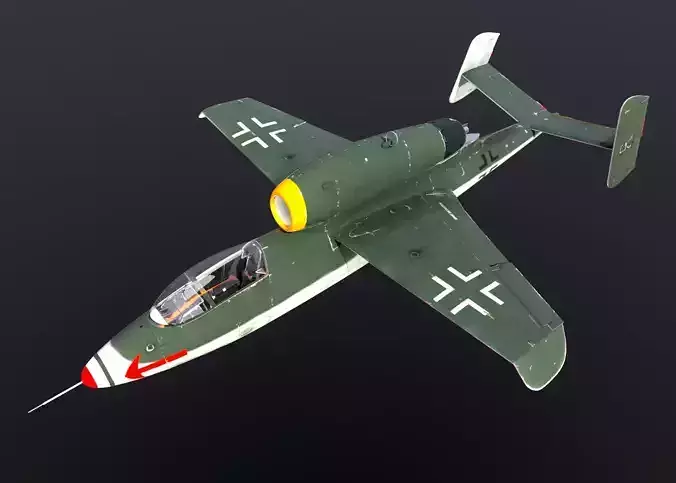 Fighter He 162 Germany