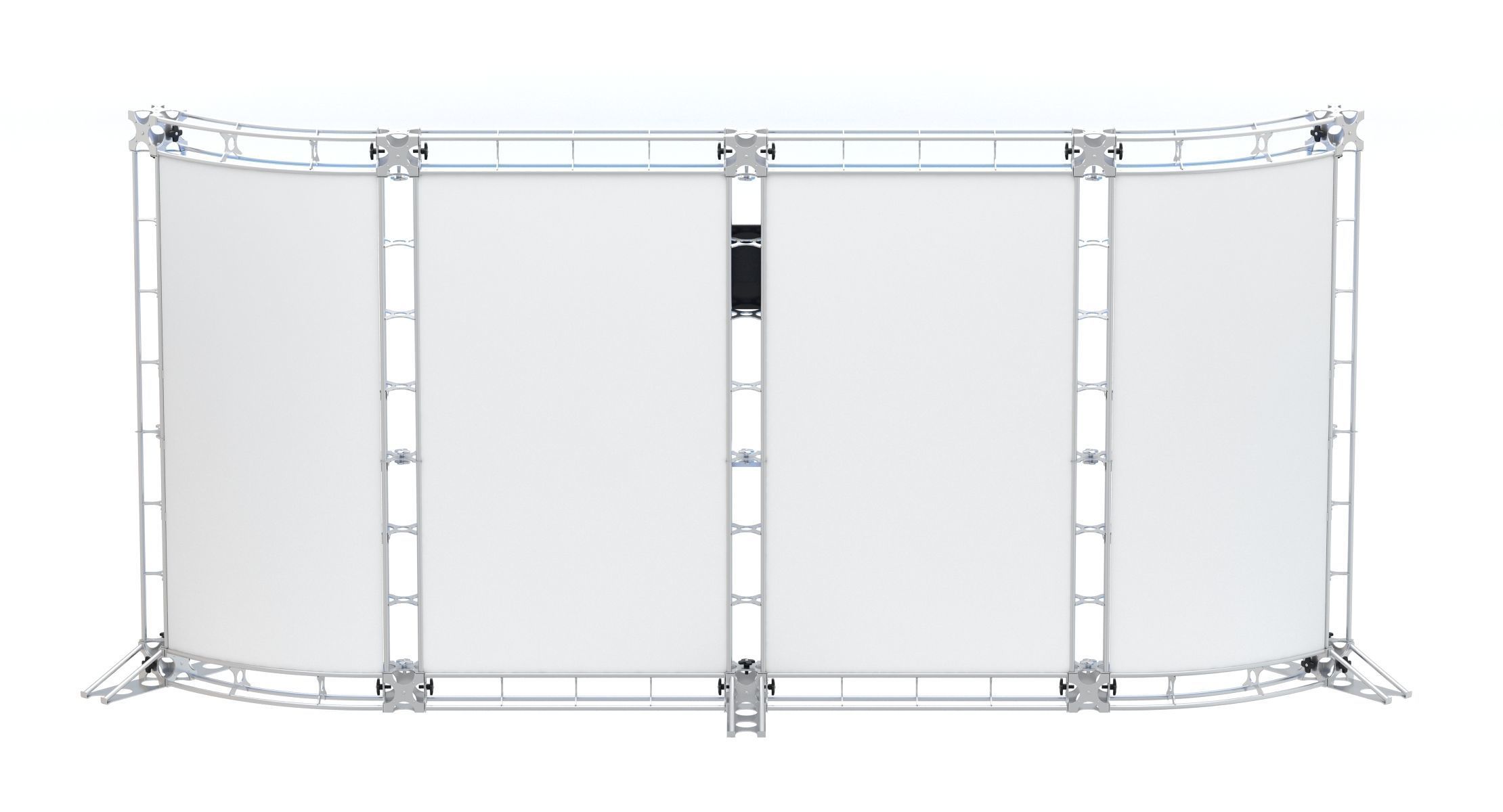 Backdrop 8ft x 20ft Truss Backwall Display 3D model_2