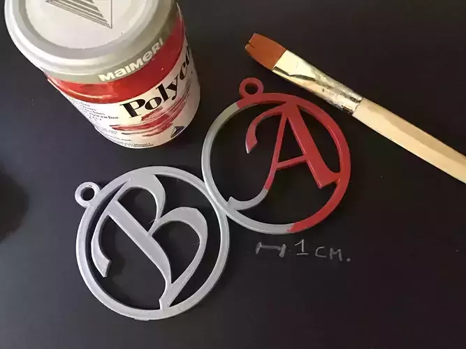 CHRISTMAS 3D letters stl file 3D print model