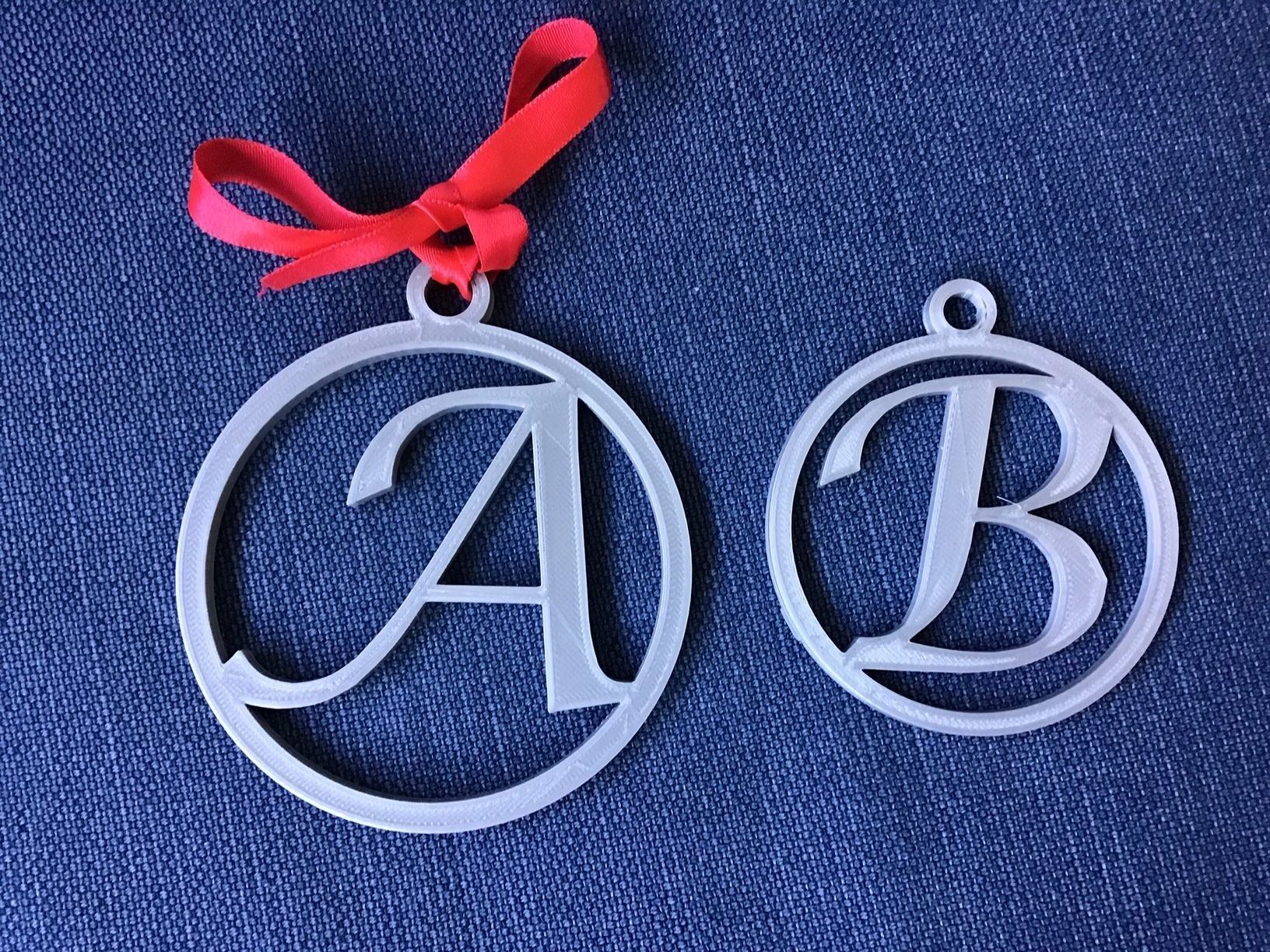 CHRISTMAS 3D letters stl file 3D print model_4