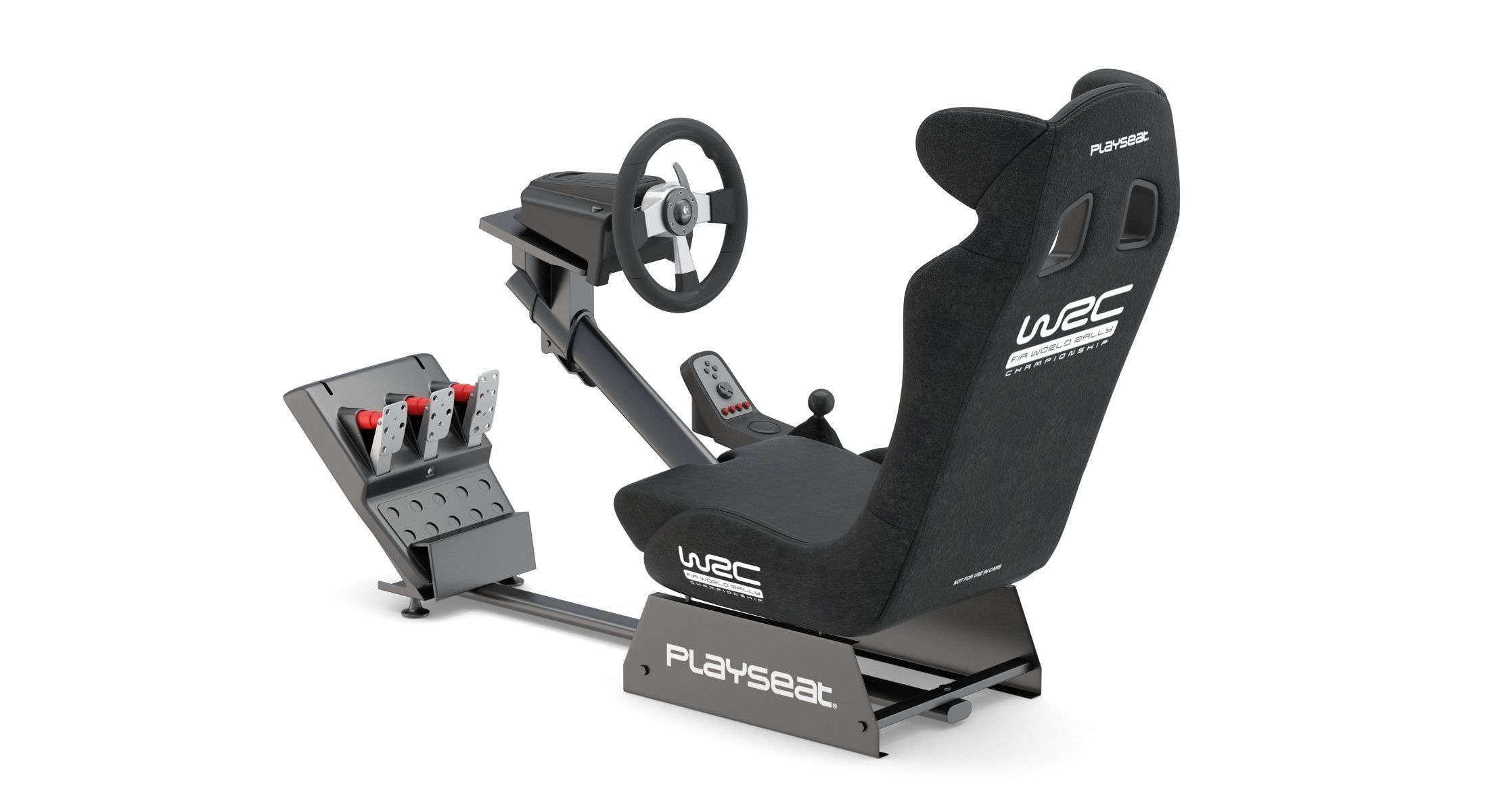 Playseat Driving Simulator Seat and Monitor 3D model_14