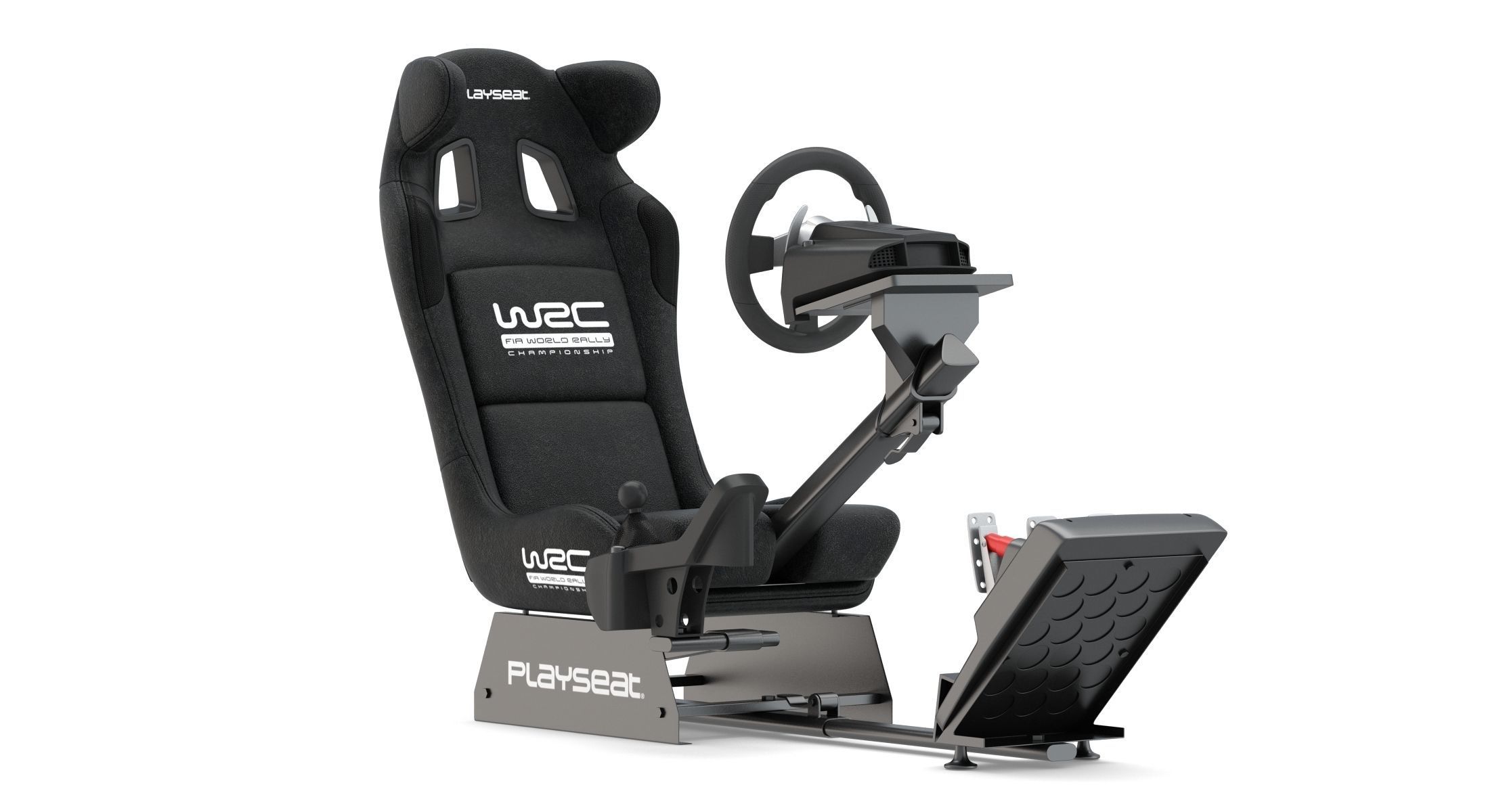 Playseat Driving Simulator Seat and Monitor 3D model_24