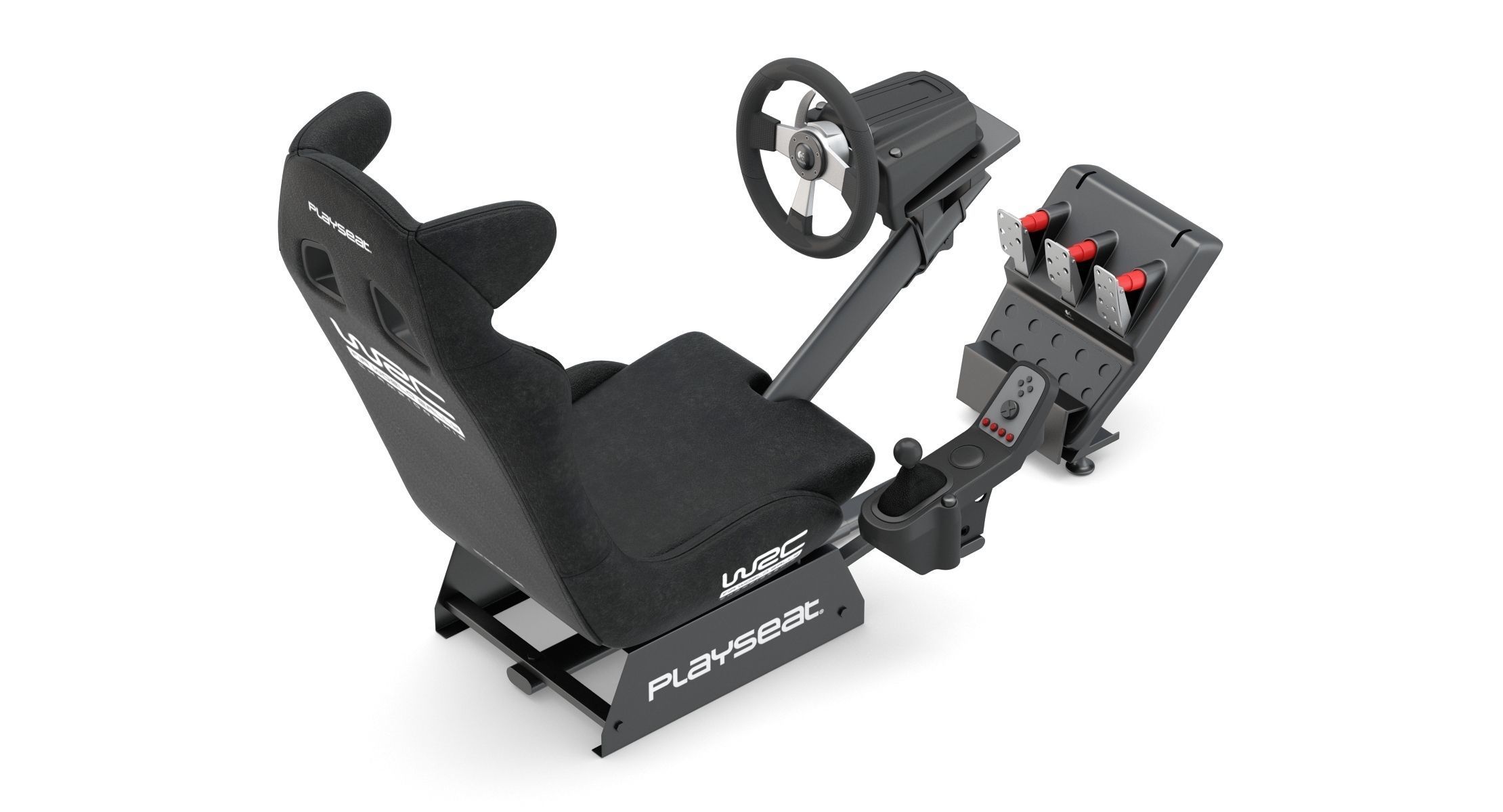 Playseat Driving Simulator Seat and Monitor 3D model_15