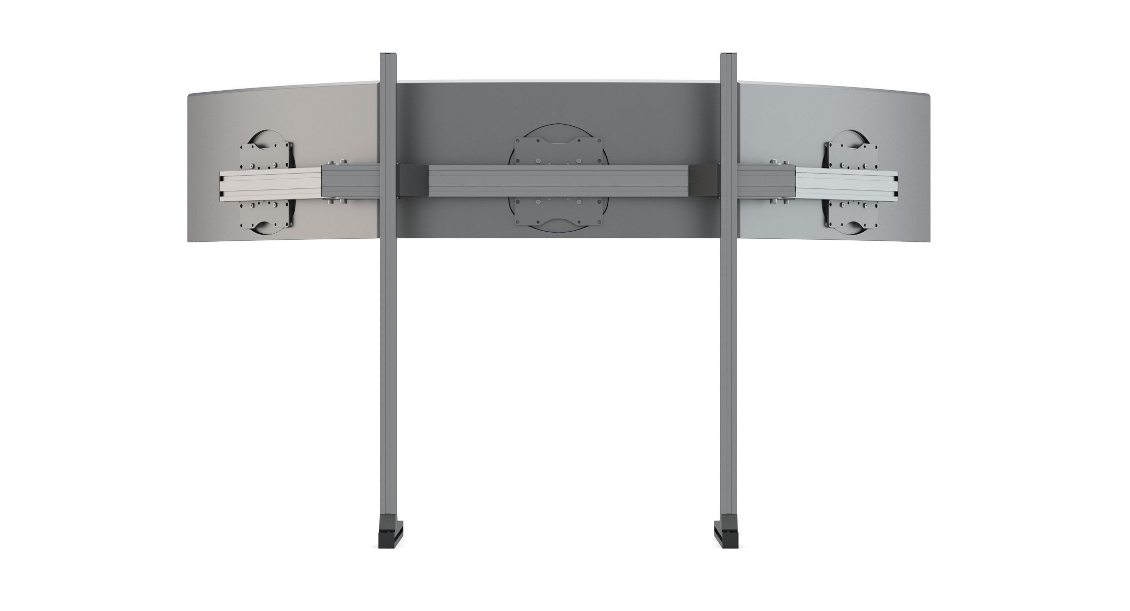 Playseat Driving Simulator Seat and Monitor 3D model_5