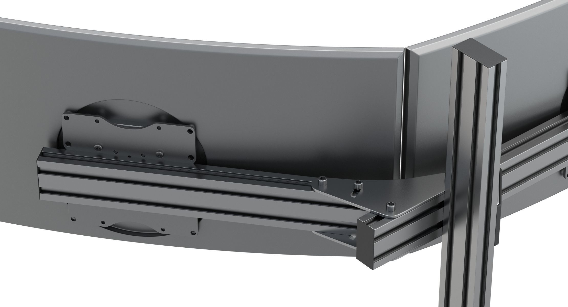 Playseat Driving Simulator Seat and Monitor 3D model_7