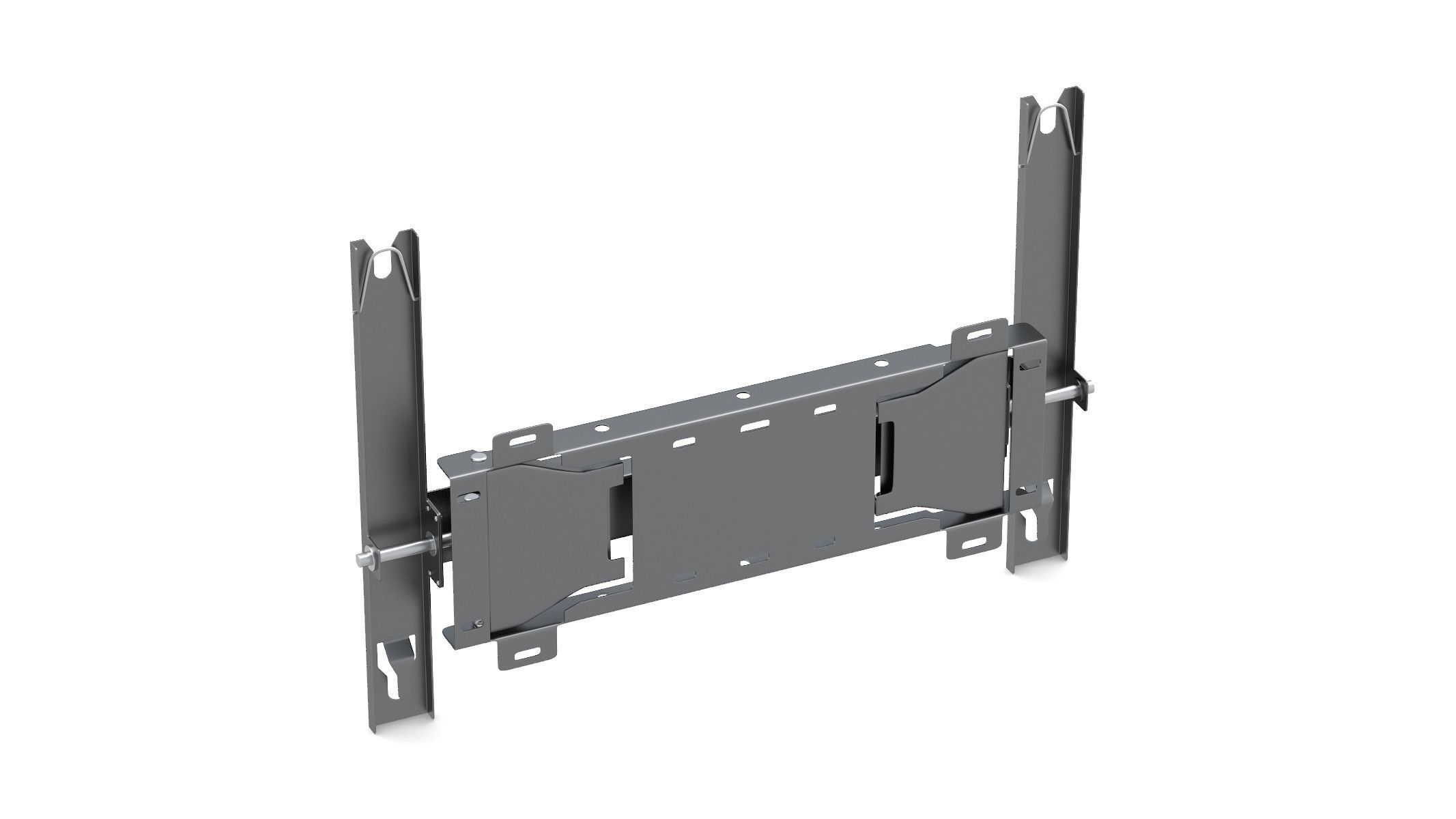 TV Monitor Wall Mount 3D model_3