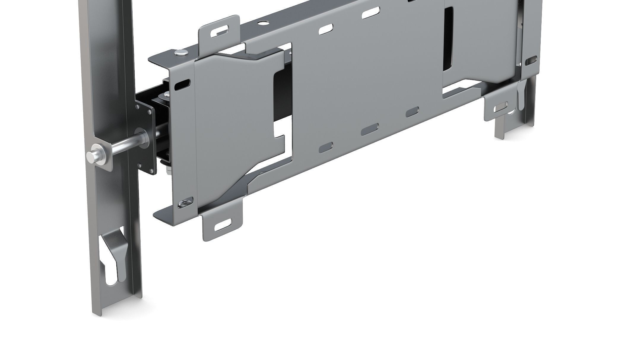 TV Monitor Wall Mount 3D model_5