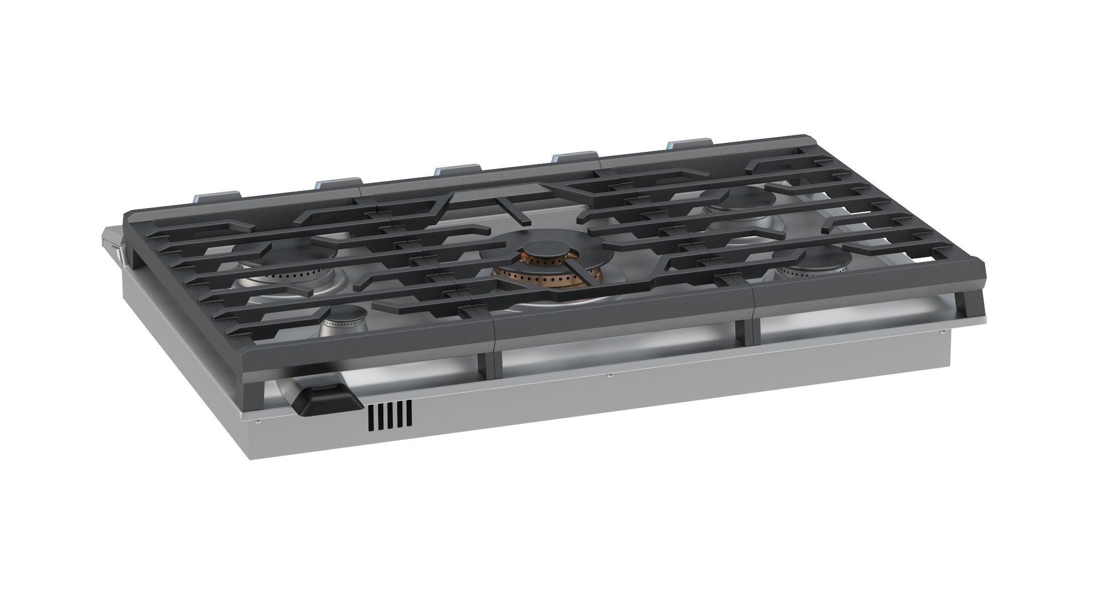 Samsung 30 Inch Gas Cooktop with 22K BTU True Dual Power Burner 3D model_4