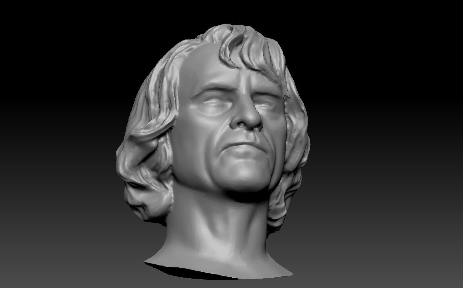Joker   LOW POLY  Joaquin Phoenix 2019  3D Print  3D print model_4