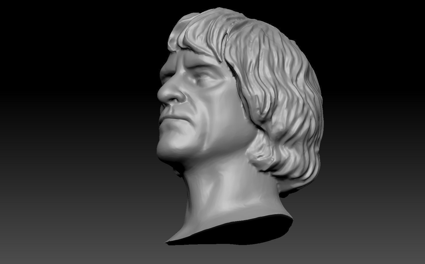 Joker   LOW POLY  Joaquin Phoenix 2019  3D Print  3D print model_5