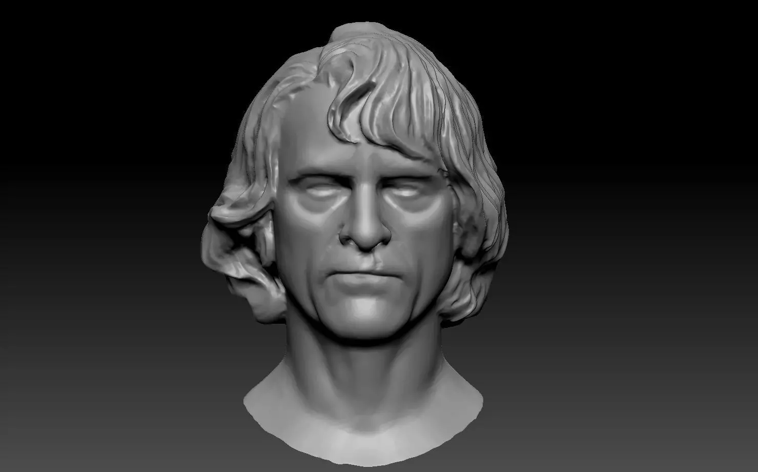 Joker   LOW POLY  Joaquin Phoenix 2019  3D Print  3D print model_0