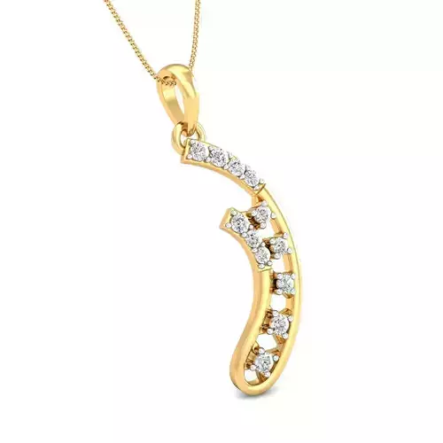 Women pendant-earrings set 3dm stl render detail