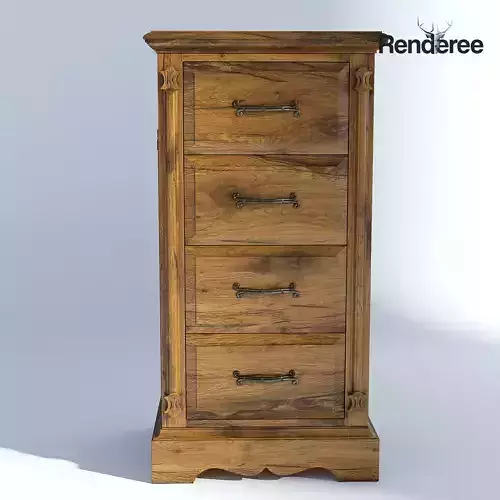 Victorian Bedside Old Natural 