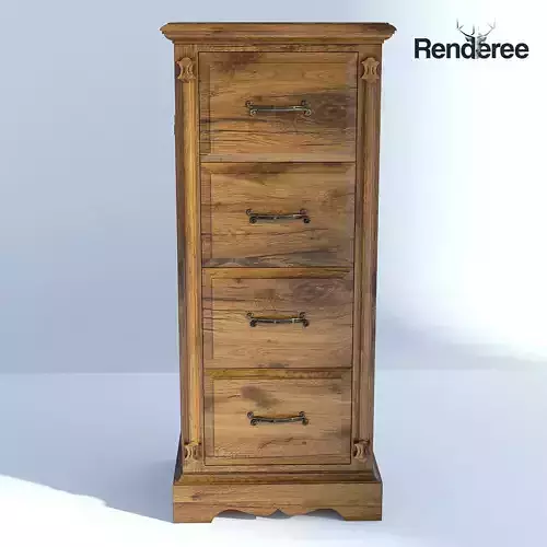 Victorian Bedside Old Natural