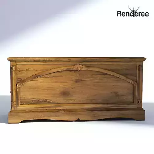 Victorian Chest Old Natural