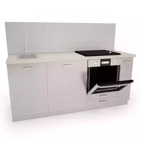 Module Kitchen and Appliances 3D model