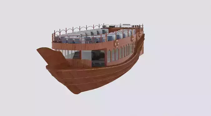 Saudi Sight-seeing Ship 3D model