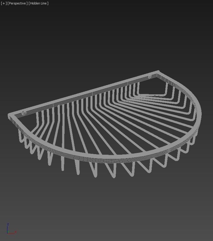 Hotel Daisy Large Single 3D model_1